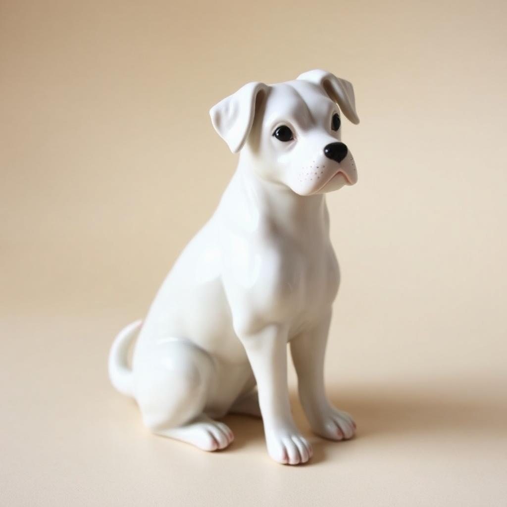 Full-body pet figurine